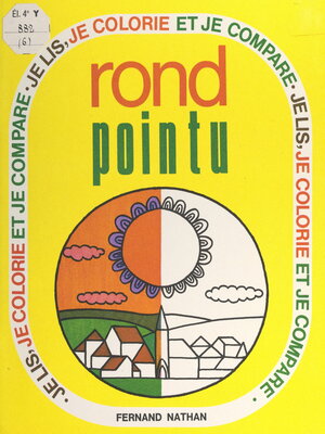 cover image of Rond, pointu